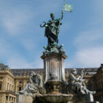 Frankoniabrunnen in front of the Residence of Würzburg