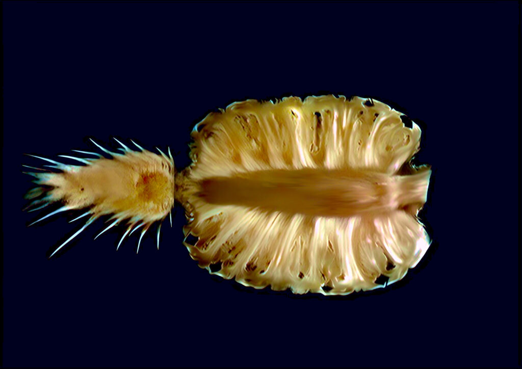 MR image of a pineapple